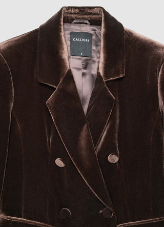 Veste croisée à six boutons