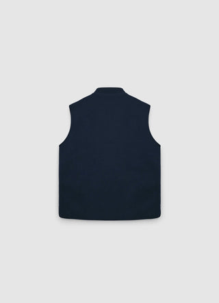 Gilet doubleface con zip