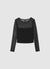 T-shirt inserto tulle