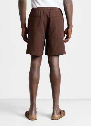 Bermuda jacquard a righe