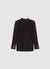 Velvet shirt with jewel buttons