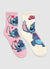 Pack of 2 socks with Stitch print