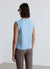 Gilet in maglia girocollo a tinta unita