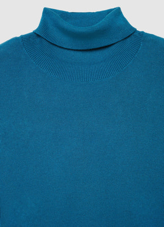 Maglia dolcevita a tinta unita