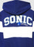 Felpa over con cappuccio Sonic