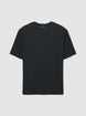 T-Shirt aus Rippstrick, Relaxed Fit - S