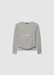 Doppeltes T-Shirt mit Top - S