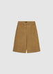 Shorts bermuda a coste tinta unita - XS