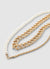 Catena multi way con perle