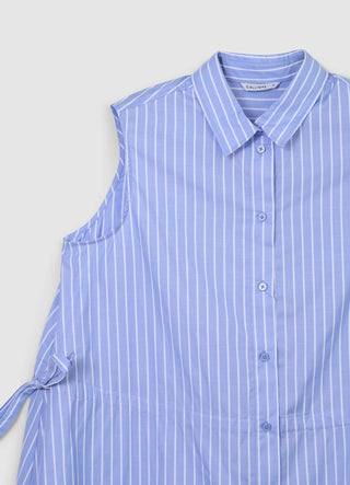 Vestito lungo a righe