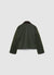Waxed jacket with contrasting collar