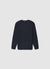 Solid colour crew neck jumper