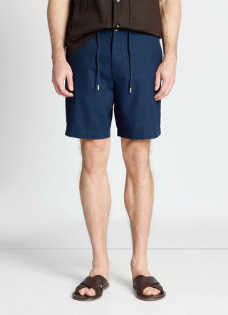 Bermuda-Shorts aus Leinenmischung