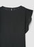 Blusa con maniche a volant