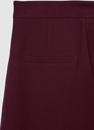 High-waisted culottes