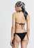 Triangle sea bra with rings