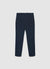 Slim fit solid colour chino trousers