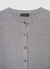 Cable-knit cardigan with buttons