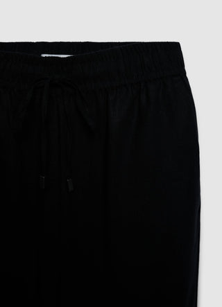 Pantaloni jogger in lino