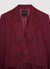 Double-breasted six-button blazer jacket