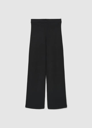 Pantaloni straight in maglia a gamba dritta