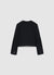 Short collarless jacket with buttons