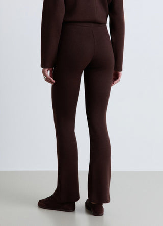 Flared gym trousers
