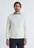 Maglia girocollo a trecce
