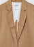 Ungefütterter einreihiger Blazer