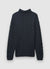 Maglione dolcevita con trecce