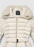 Steppjacke mit Kapuze und Gürtel