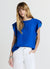 Blusa maniche con rouches