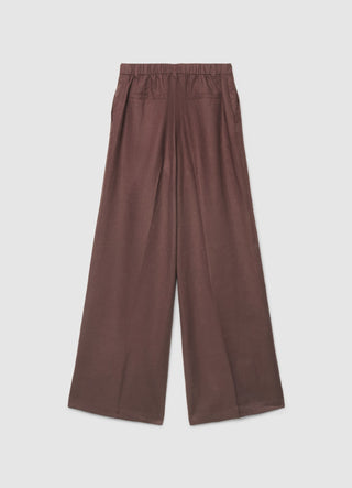 Linen palazzo trousers