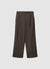 Pantaloni palazzo con pieghe e fibbia