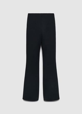 Leggings longs à côtes évasés
