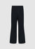 Leggings longs à côtes évasés