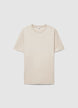 Plain-colour crew neck T-shirt - S