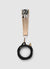 Fan with zebra print and cord