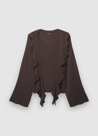 Maglia con rouches