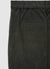 Straight corduroy trousers with cuffed hem