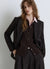 Plain satin cardigan