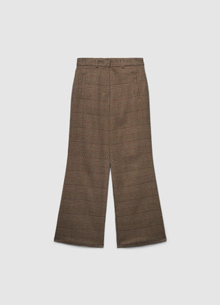 Pantalon palazzo prince de Galles