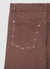 Pantaloni wide leg con borchie