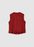 Asymmetrical waistcoat with buttons