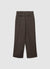 Pantaloni palazzo con pieghe e fibbia