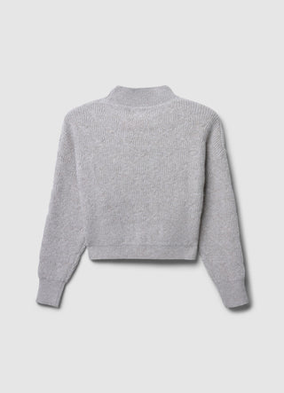 Maglia con trecce