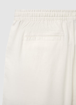 Pantaloncini jogger misto lino