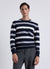 Maglia a righe girocollo