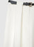 Palazzo trousers with pleats and belt
