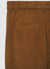 Straight corduroy trousers with cuffed hem